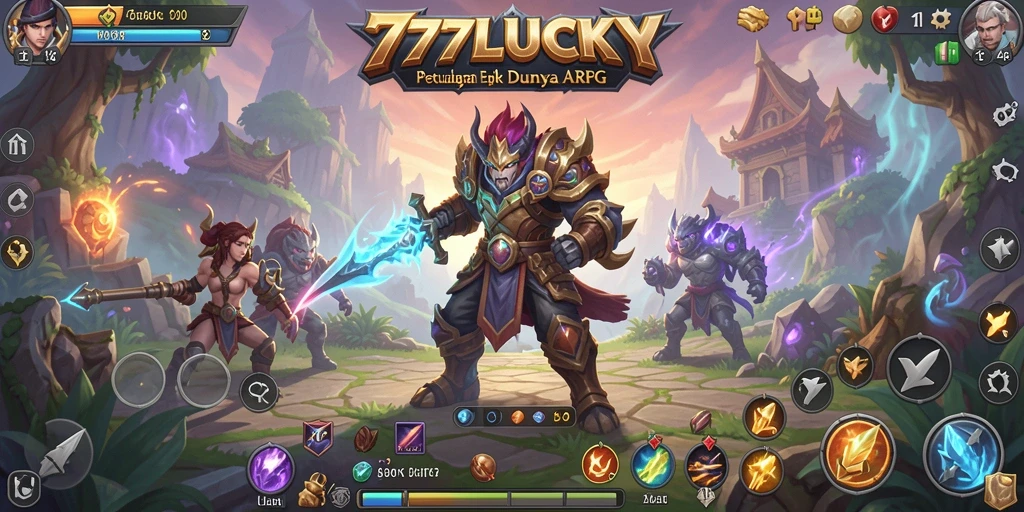 Gameplay seru dalam 777LUCKY menampilkan aksi pertarungan yang mendebarkan.