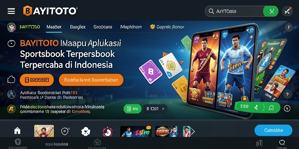 Tampilan menarik dari gameplay Sportsbook di BAYITOTO.