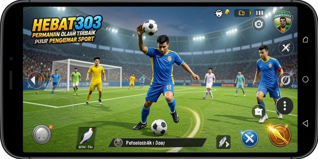 Tampilan menarik dari gameplay HEBAT303 menunjukkan keseruan olahraga.
