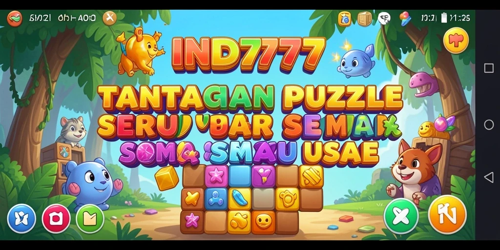 Tampilan gameplay IND777 yang menarik dengan tantangan Puzzle.
