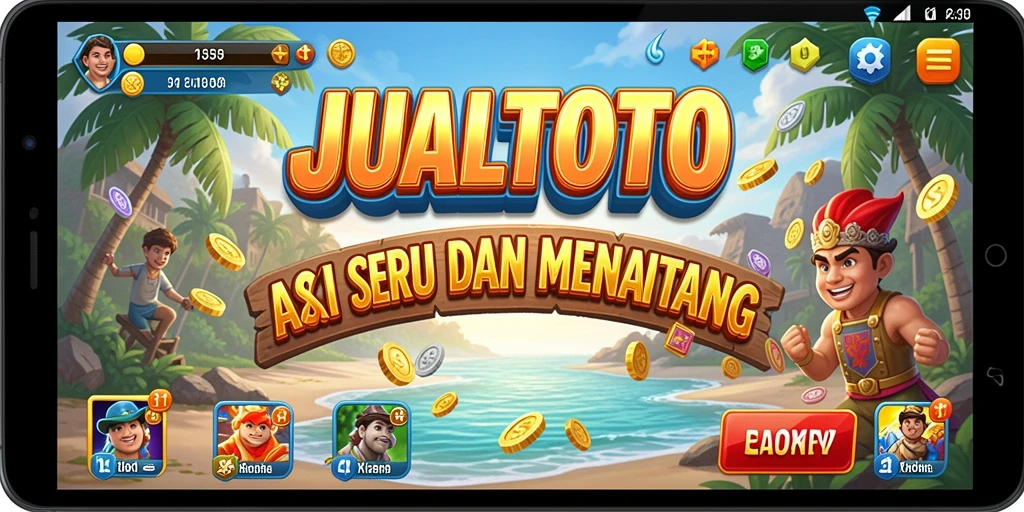 Tampilan aksi seru dalam game JUALTOTO dengan berbagai tantangan.