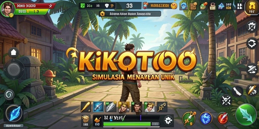 Tampilan gameplay KIKOTOTO yang menarik dan interaktif.