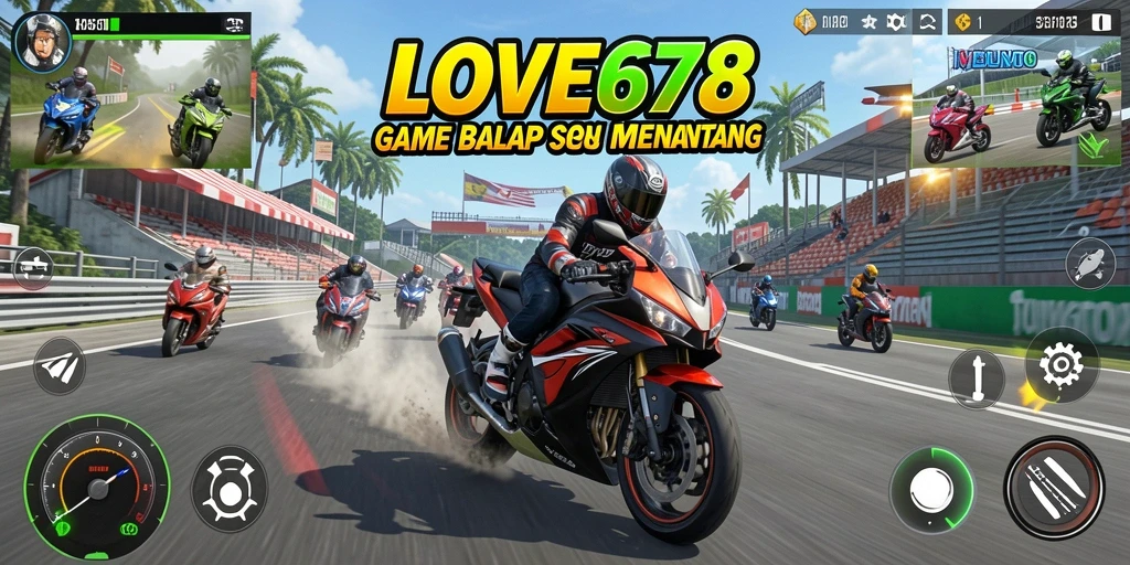 Tampilan utama gameplay yang menegangkan dari LOVE678.