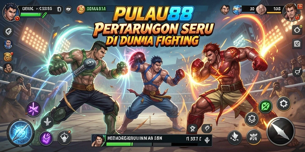 Gameplay seru PULAU88 dengan pertarungan mendebarkan.
