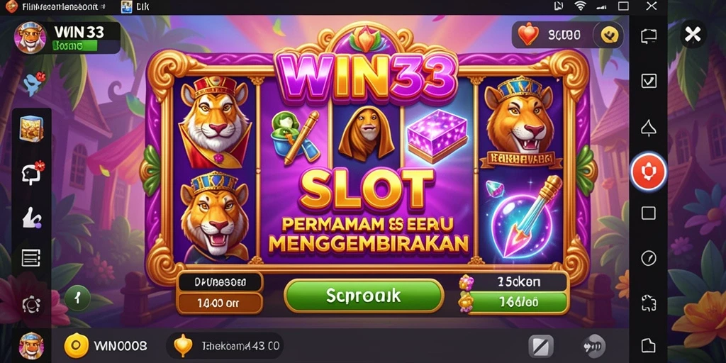 Tampilan menarik dari gameplay Slot WIN33 yang mengasyikkan.